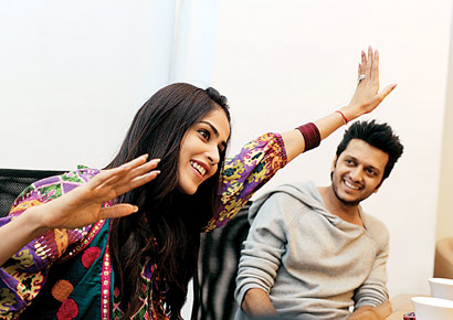 Ek main aur ek tu with Ritesh and Genelia!